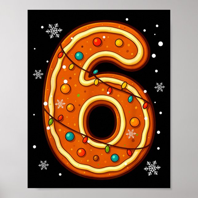 Poster 6 7 Gingerbread Meme Christmas Matching Couple Boy (Frente)