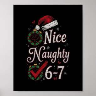 Poster 6-7 Meme Legal Indecente 67 Natal Rot Cerebral Eng
