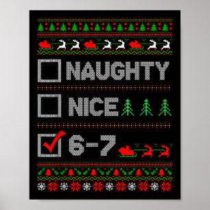 Poster 6-7 Meme Legal Safadinho 67 Natal Rotação Cerebral