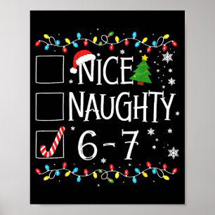 Poster 6-7 Meme Legal Travesso 67 Natal 