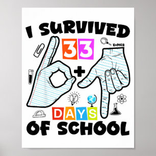 Poster 6 7 Meme Professor Eu Sobrevivi 67+33 Dias De Esco