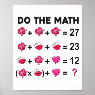 Poster 6 7 Meme Seis Sete Faça a Matemática Professor Dia