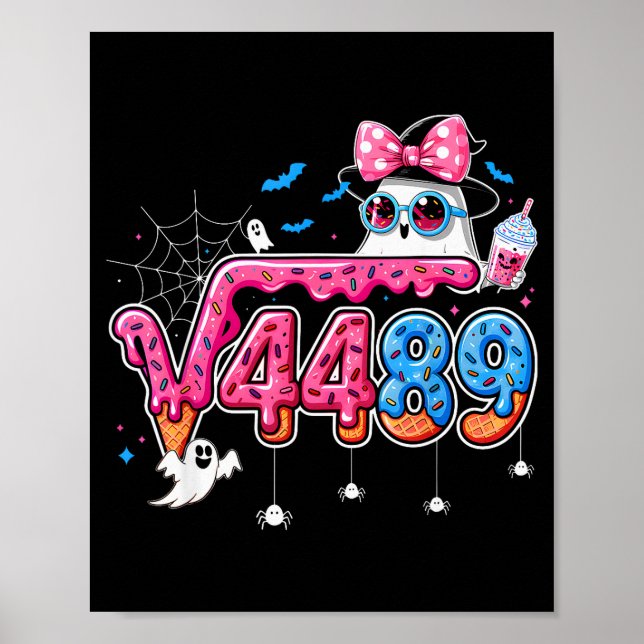 Poster 6 7 Meme Square Root 4489 Slang Math Teacher Hallo (Frente)