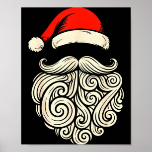 Poster 6 7 Natal 67 Papai Noel Seis Sete Natal Meninos Te
