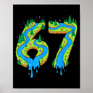 Poster 6 7 seis sete natureza paisagem rio árvores terra
