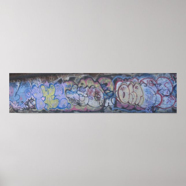 Póster 6 Grafite do comboio (Frente)