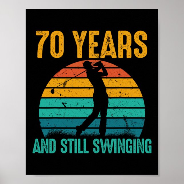 Poster 70 Anos E Ainda Incêndios 70 De Golfe (Frente)