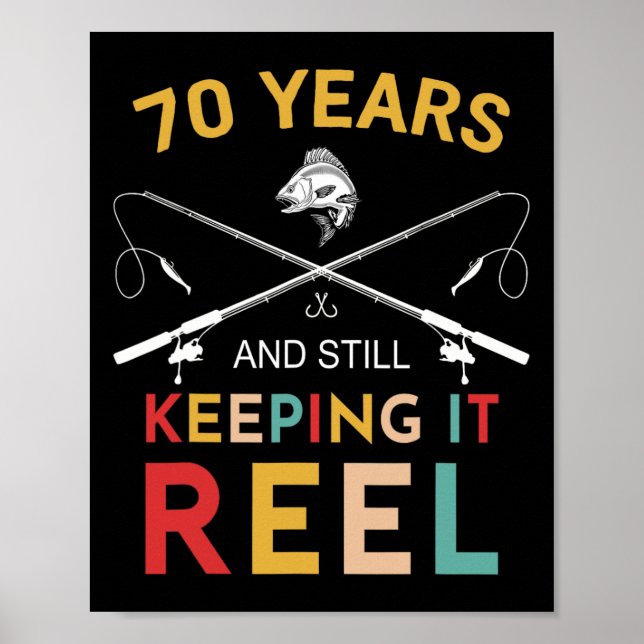 Poster 70 Anos E Ainda Mantendo O Carretel F (Frente)