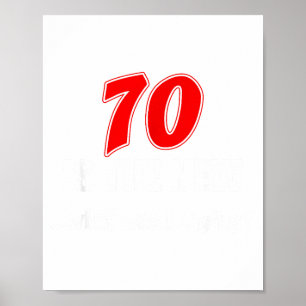 Poster 70 É O Novo Que Eu Estava Dizendo Engraçado Aniver