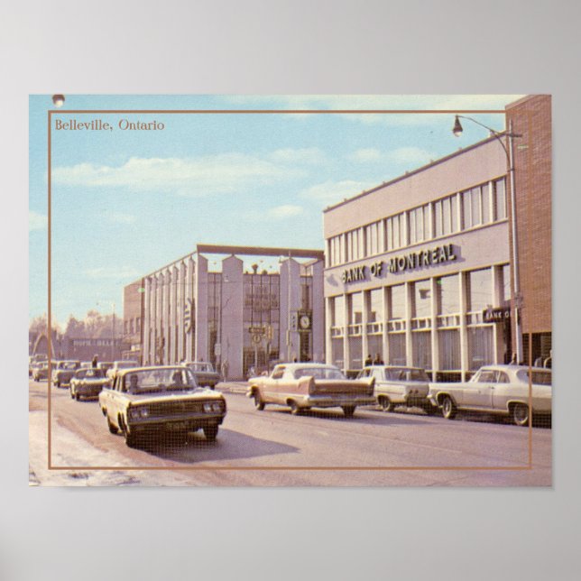 Poster 70s - Canadá - foto antiga (Frente)