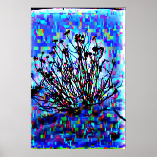Póster 72" colossal x 52" e 52" x 72" arte de Giclée