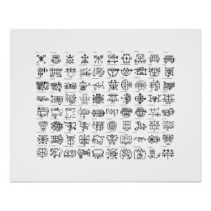 Póster 72 Goetia Sigils Wall Witchcraft Demonology Magick