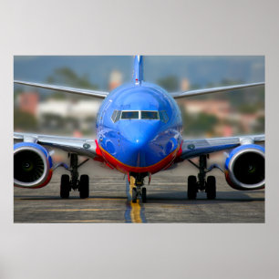 POSTER 737 AERONAVE