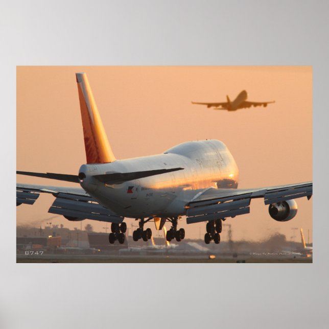 POSTER 747 AERONAVE (Frente)
