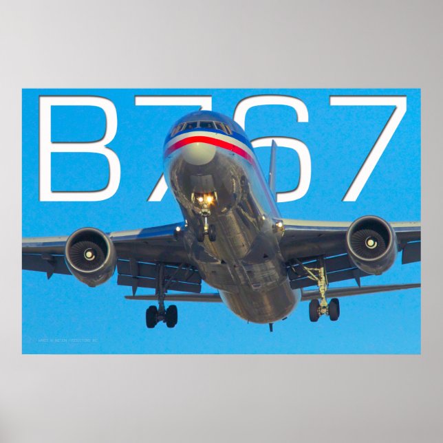 POSTER 767 AERONAVE (Frente)