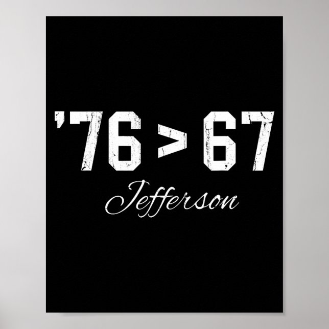 Poster 76 > 67 Jefferson, Seis Sete Meme  (Frente)
