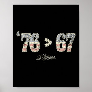 Poster 76 67 Thomas Jefferson Seis Sete 6 7 Meme Gen Alph