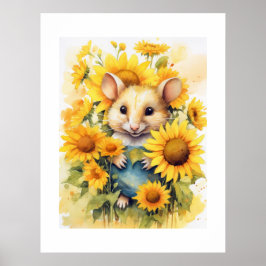 Poster 7 de 17 Sunflower Garden Miceville