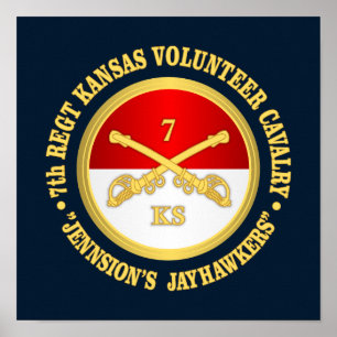 Poster 7 Kansas Cavalry
