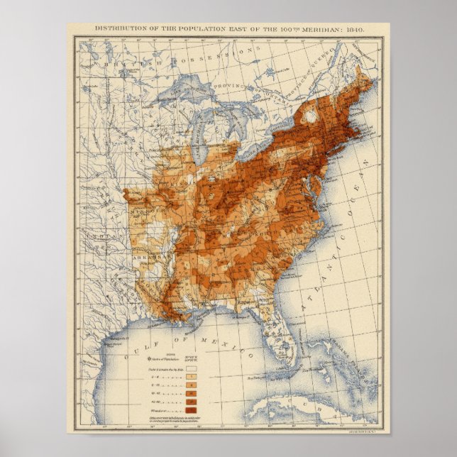 Póster 7 População 1840 (Frente)