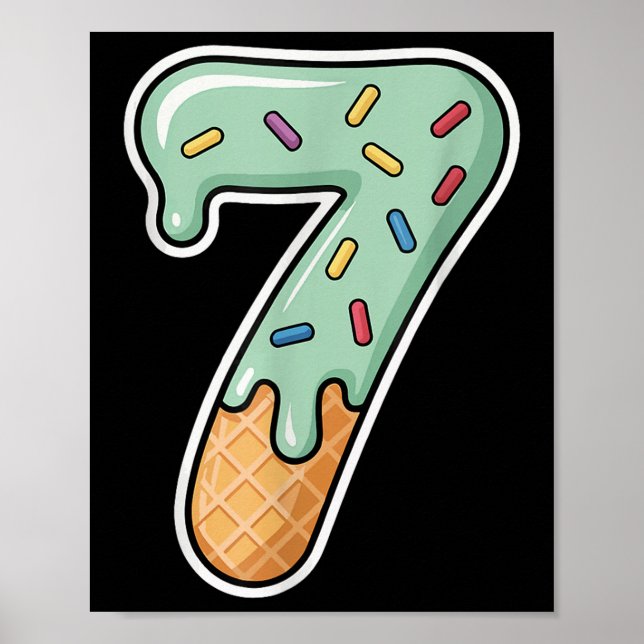 Poster 7 Seis Sete Tendência 67 Feliz 67º Dia De Escola  (Frente)