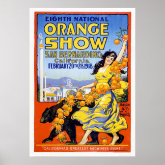 Póster 8º Programa Nacional Laranja 1918