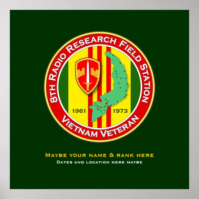 Póster 8º RRFS 2 - ASA Vietnam (Frente)