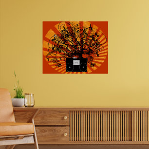 Póster 80s BoomBox