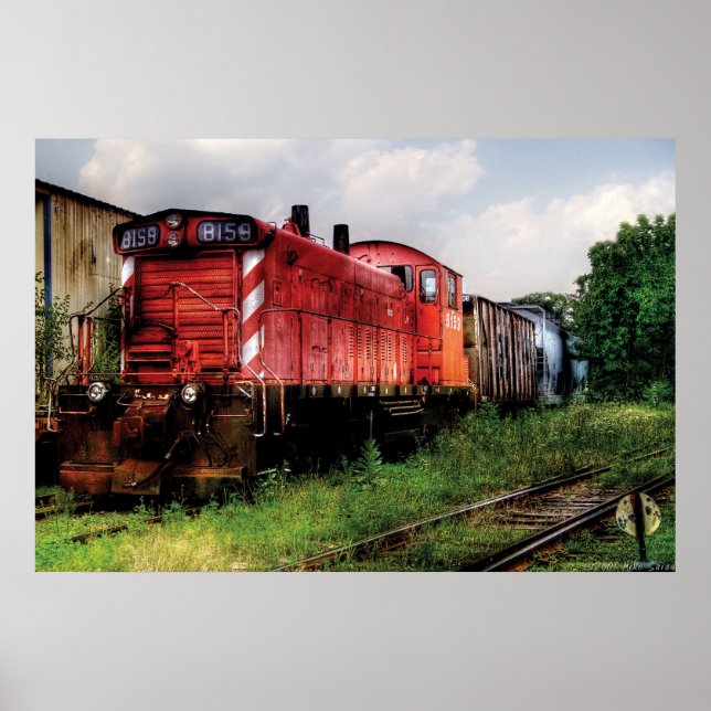 Póster 8159 - Flemington, NJ - Trem 8159 (Frente)