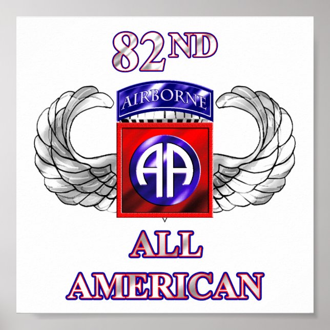 Póster 82.a divisão de bordo (Frente)