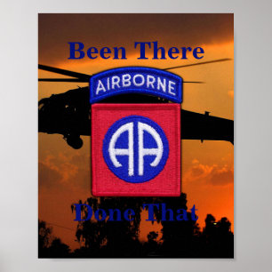 Poster 82.o ABN DIV Airborne Division Vets