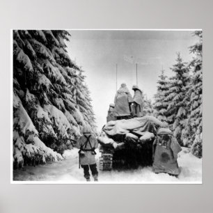 Poster 82nd Transportado por via aérea em Bélgica