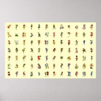 Poster 84 Crianças com Flor