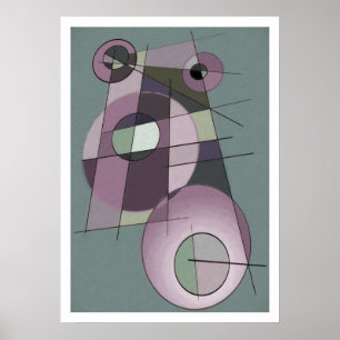 Póster #851 abstrato