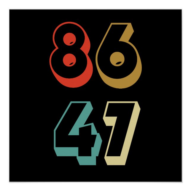 Póster 8647 Anti-Trump (Frente)