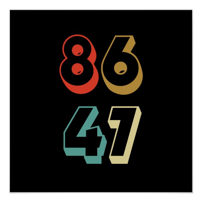 Póster 8647 Anti-Trump (Frente)