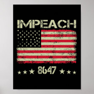 Poster 8647 Anti Trump 86 47 Impeach Trump Impeach 47 Res
