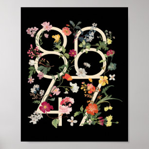 Poster 8647 Resista Sutil Floral Foxtrot Delta Tango Prot