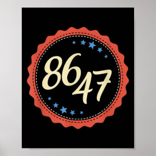 Poster 86 47 Anti Trump Engraçado