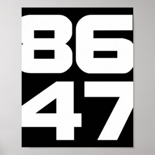 Poster 86 47 Projeto Anti-Trump Resist 2025