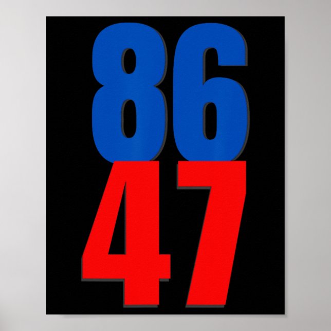 Poster 86 47 Protesto Trump  (Frente)