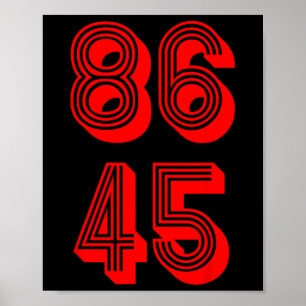Poster 86 O 45.º Presidente 86 45 Resistência Política