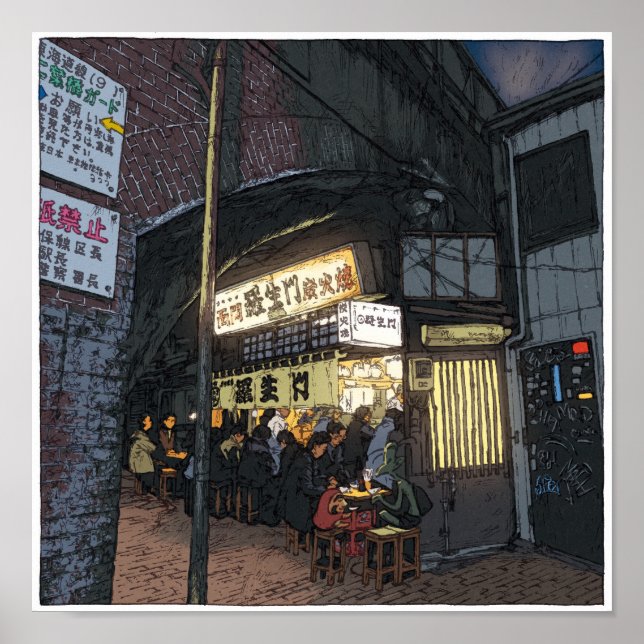 Poster 87:Rashomon/Shimbashi (Frente)