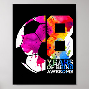 Poster 8 Anos Sendo um Futebol Incrível 8º Aniversário _1