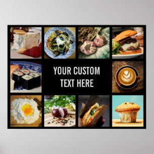 Poster 8 da cozinha/Foodie