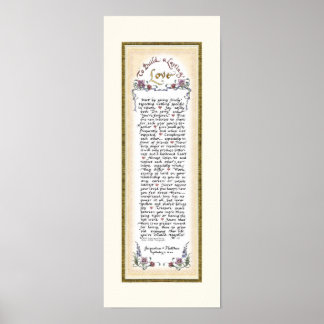 Póster 8 x 20 para construir uma folha Dourada de creme d