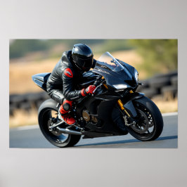 Poster 8K MotoGP Elite: High-Velocity Superbike Digital A