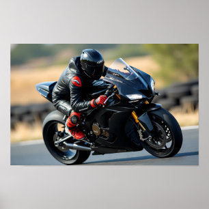 Poster 8K MotoGP Elite: Superbike Digital A de Alta Veloc