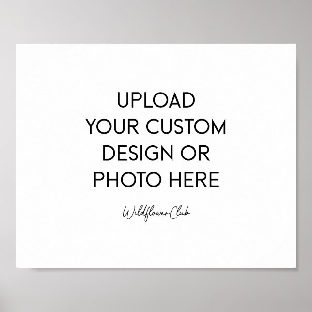 Poster 8x10 Print - Landscape (cardstock) (Frente)