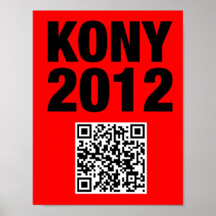 Poster 8x11 de Kony 2012